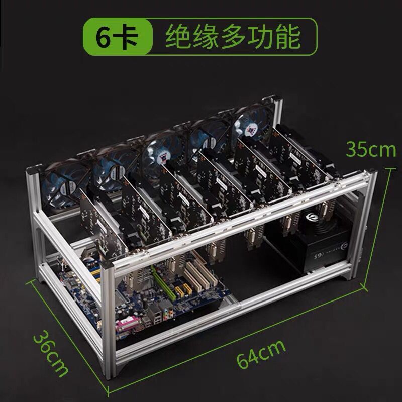 12 Gpu Open Air Frame Case - 6 8 12 19 GPU 광부