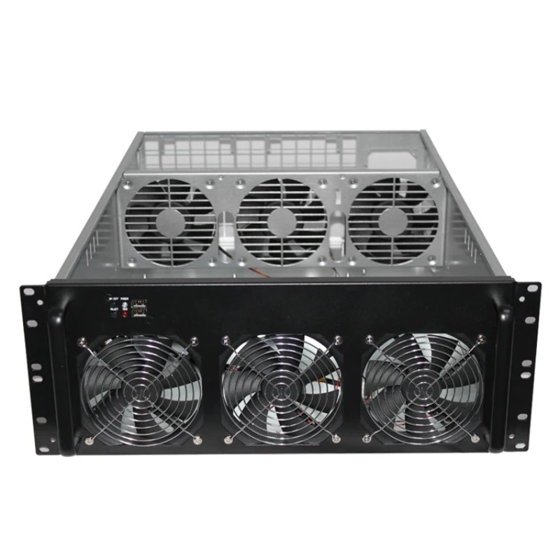 8 Gpu 4U Server Chassis - 4U 6 GPU 케이스, 8 GPU