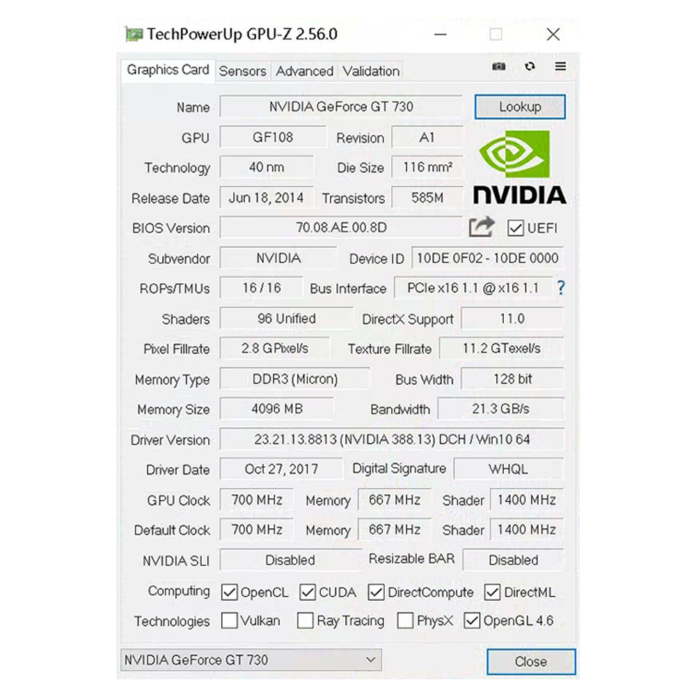 그래픽 카드 SOYO NVIDIA GT730 4G GD - Rtx 3070 8Gb Graphics Card 리뷰 및 가격