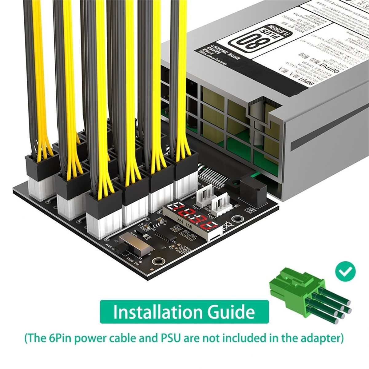 1100W 2000W 2400W 750W 1600W 서 - 2400W Server Psu Breakout Board 리뷰 및 가격
