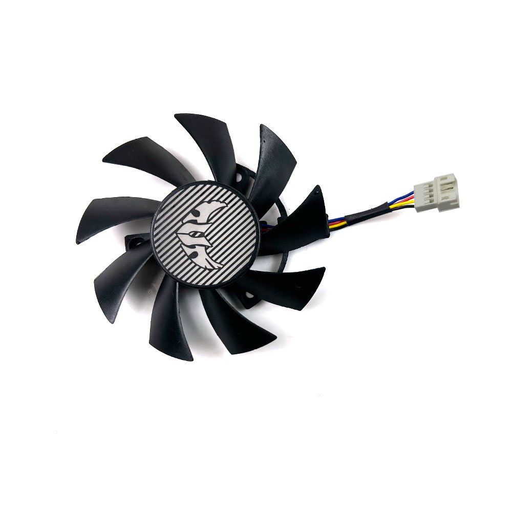 새로운 냉각 팬 75mm 7핀 FD8015U12D PL - Rx 5700 Xt 8Gb Video Card 리뷰 및 가격