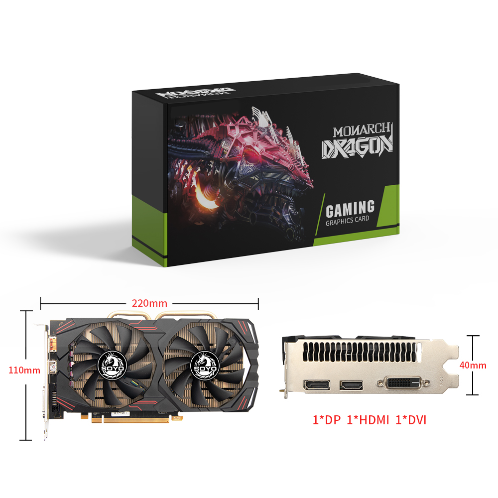SOYO AMD Radeon RX580 8GB 그래픽  - Rx 580 8Gb 2048Sp Gpu 리뷰 및 가격